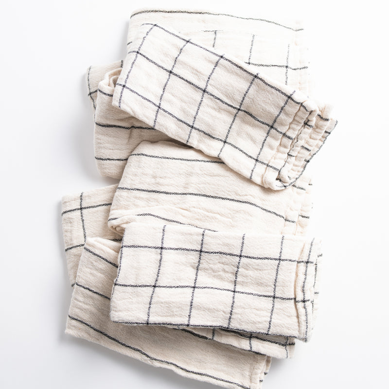Cotton napkins striped