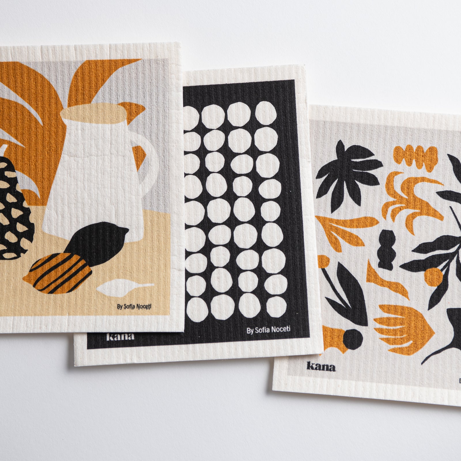 Swedish Dish Cloths – Set of 3 – Blanche + Mimi