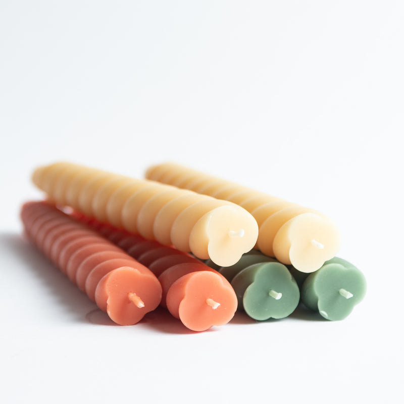 beeswax twist candles
