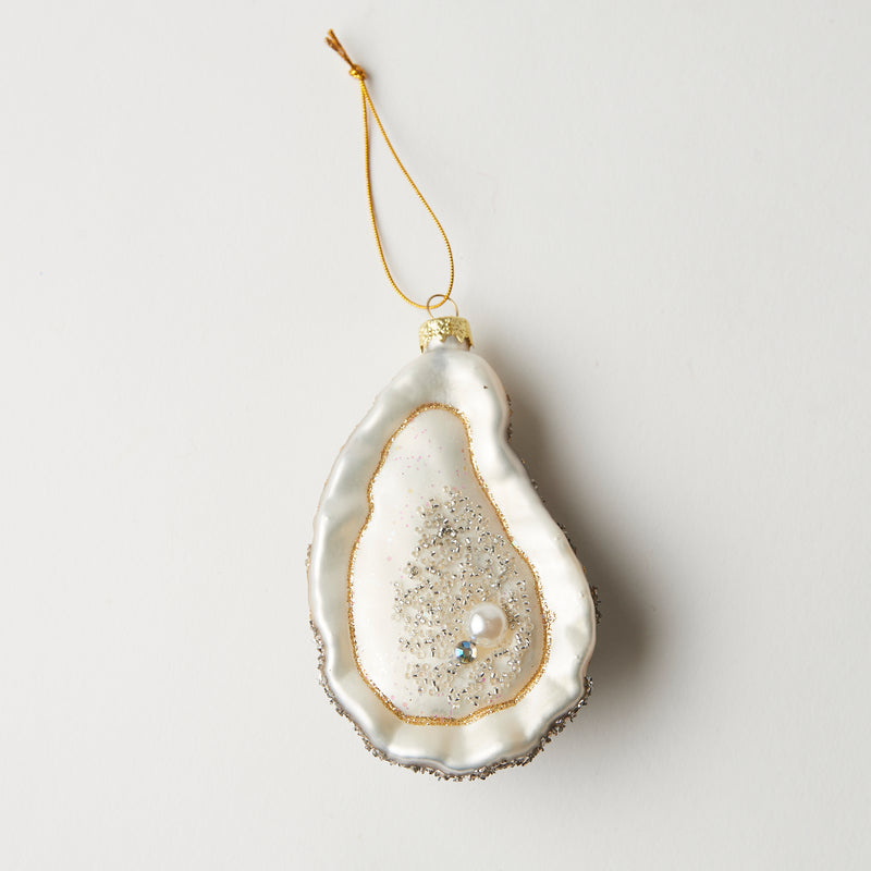 Oyster and Pearl Ornament