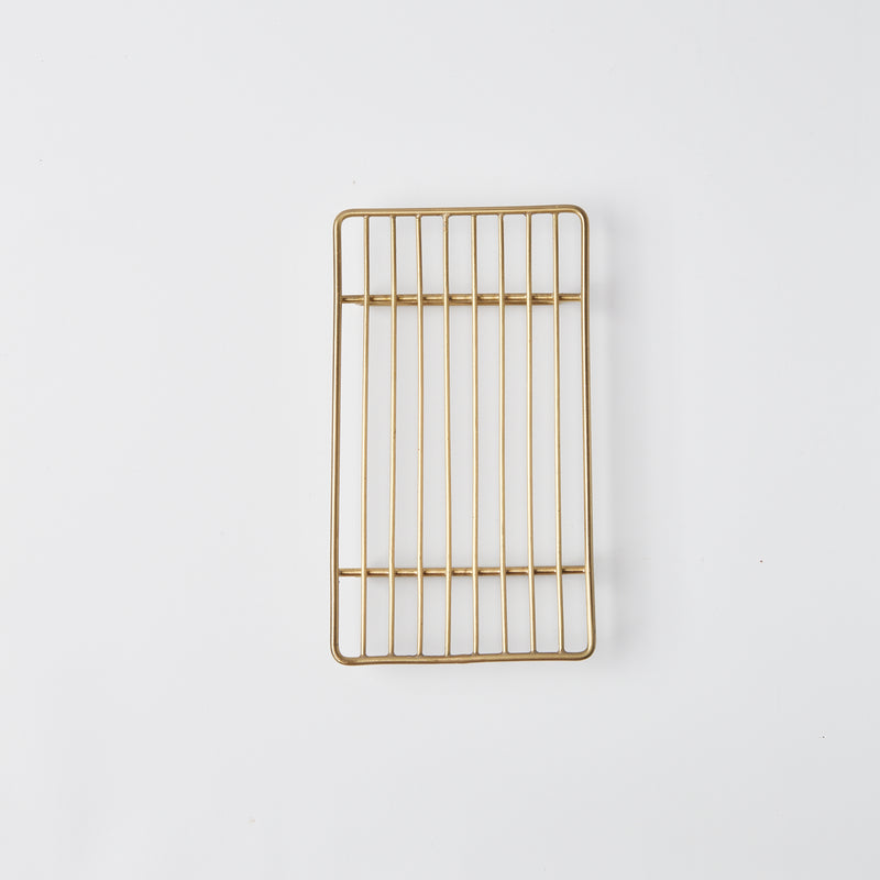 Fog Linen Brass Wire Rack – Blanche + Mimi
