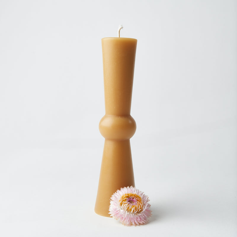 Beeswax Pillar Candle